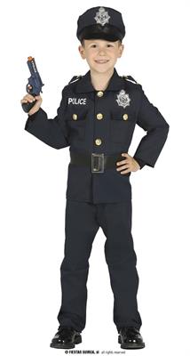 COSTUME POLIZIOTTO BAMBINO 3-4 ANNI