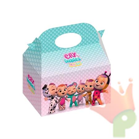 SCATOLE REGALO CRY BABIES 16X16X10,5 CM 12 PZ