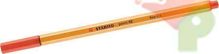 PENNA STABILO POINT 88 FINE 0.4 88/48 CARMINIO