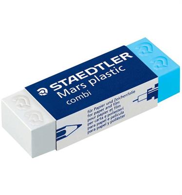 GOMMA STAEDTLER MARS PLASTIC COMBI PER MATITA E INCHIOSTRO