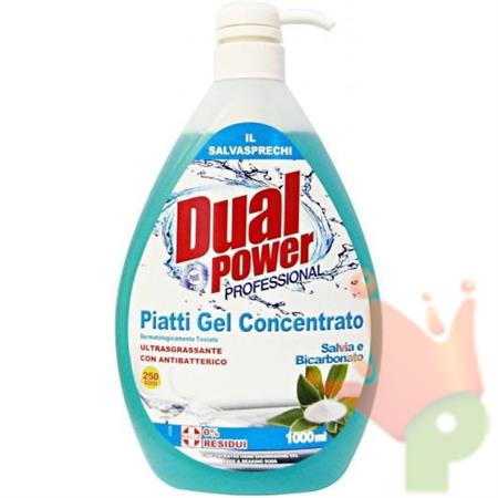 DUAL POWER PIATTI GEL 1 LT DISPENCER BIACARBONATO