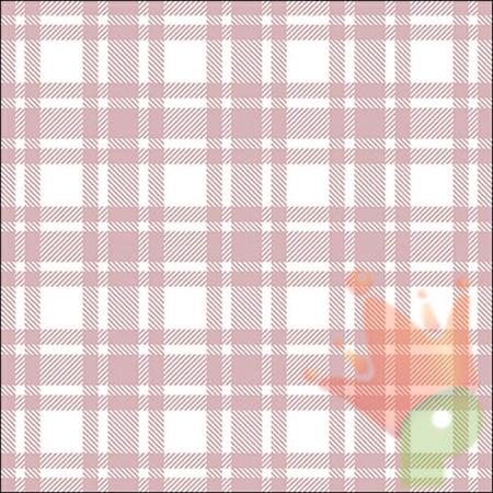 TOVAGLIOLI MOTIVO QUADRI ROSA PASTELLO 33X33 CM 20 PZ