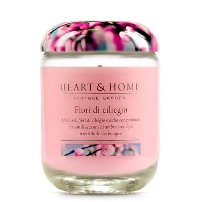 CANDELA HEART & HOME 340 G FIOR  DI CILIEGIO