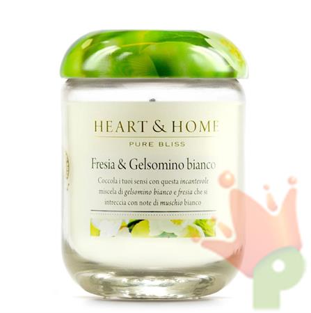 CANDELA HEART & HOME 340 G FRESIA E GELSOMINO