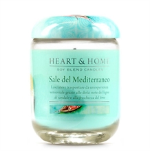 CANDELA HEART & HOME 340 G  SALE DEL MEDITERRANEO