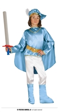 COSTUME PRINCIPE AZZURRO BAMBINO 7-9 ANNI