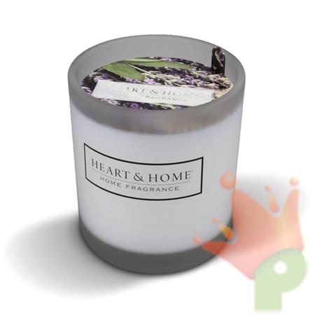 CANDELA HEART & HOME 45 G LAVANDA E SALVIA 45