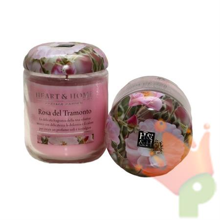 CANDELA HEART & HOME 310 G ROSA DEL TRAMONTO