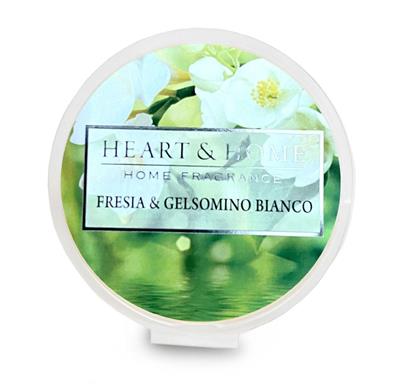 CIALDA IN CERA DI SOIA HEART & HOME 26 G FRESIA E GELSOMINO