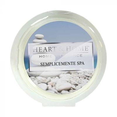 CIALDA IN CERA DI SOIA HEART & HOME 26 G SEMPLICEMENTE SPA