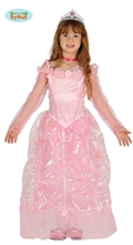 COSTUME PRINCIPESSA ROSA BAMBINA 3-4 ANNI