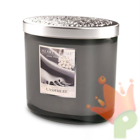 CANDELA HEART & HOME 230 G 2 STOPPINI CASHMERE