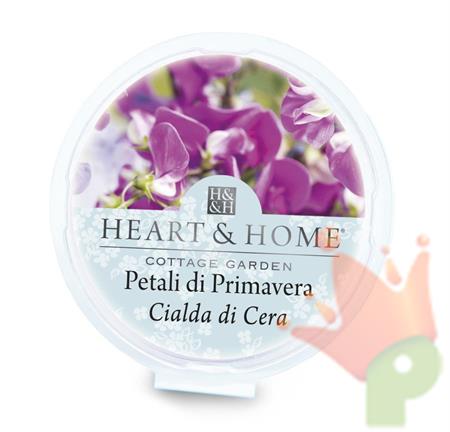 CIALDE IN CERA DI SOIA HEART & HOME 26 G PETALI DI PRIMAVERA