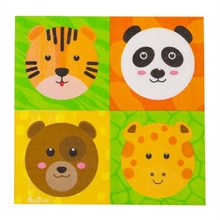 TOVAGLIOLI 33X33 ZOO PARTY 16PZ