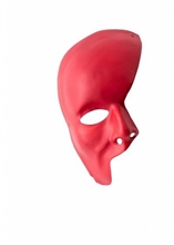 MASCHERA MEZZO VOLTO ROSSO