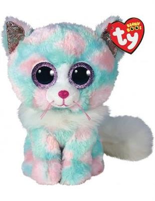 PORTACHIAVI PELUCHE TY BEANIE BOOS OPAL 28 CM