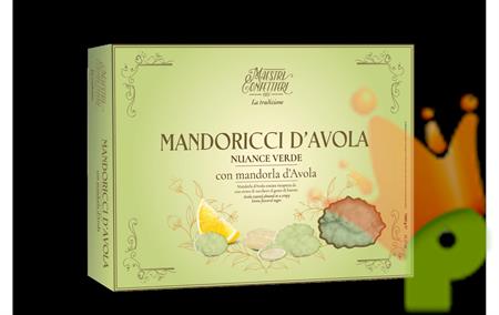 CONFETTI MANDORICCI D'AVOLA NUANCE VERDE 1 KG