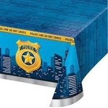 TOVAGLIA PLASTICA POLICE PARTY 137X259 CM