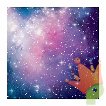 TOVAGLIOLI ASTRONAUTA GALASSIA PARTY 16 PZ 33X33 CM