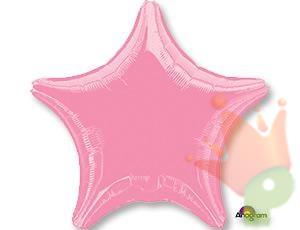 PALLONCINO MYLAR 18INCH STELLA ROSA