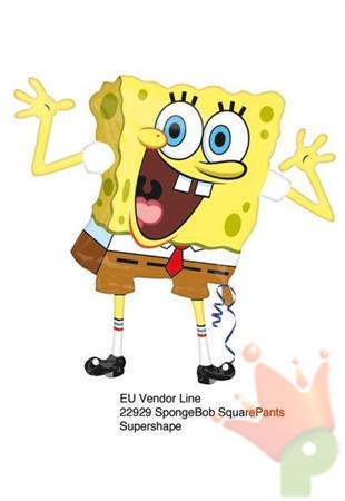 PALLONCINO MYLAR 56X58 CM SPONGEBOB