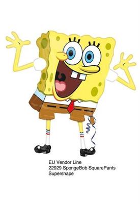 PALLONCINO MYLAR 56X58 CM SPONGEBOB