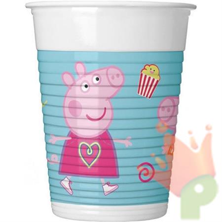 BICCHIERI PEPPA PIG 200 CC 8 PZ