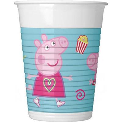 BICCHIERI PEPPA PIG 200 CC 8 PZ