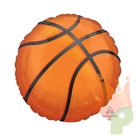 PALLONCINO MYLAR PALLONE BASKETBAL 71 CM