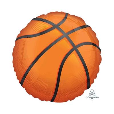 PALLONCINO MYLAR PALLONE BASKETBAL 71 CM