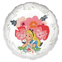 PALLONCINO MYLAR ALICE NEL PAESE DELLE MERAVIGLIE 43 CM