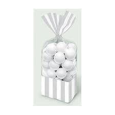 SACCHETTI CELLOPHANE TRASPARENTI 13X25CM ARGENTO #