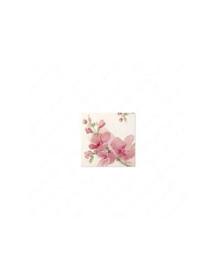 TOVAGLIOLI 33X33 3V PINK FLOWERS 20PZ