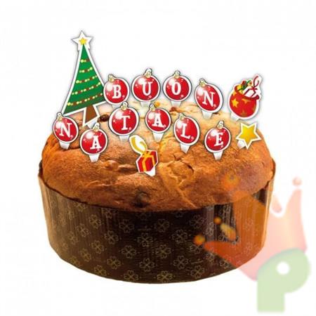 DECORAZIONI PER TORTA BUON NATALE