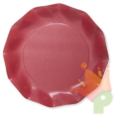 PIATTI GRANDI 27CM EXTRA COMPOST ROSSO 8PZ