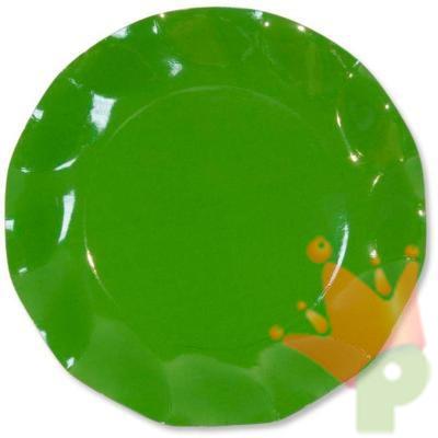 PIATTI GRANDI 27 CM VERDE PRATO 10 PZ