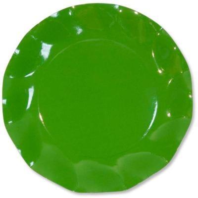 PIATTI GRANDI 27 CM VERDE PRATO 10 PZ