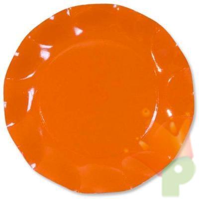 PIATTO PICCOLO 21CM ARANCIO 10PZ