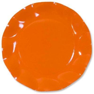 PIATTO PICCOLO 21CM ARANCIO 10PZ