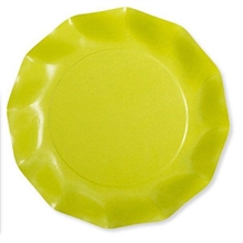 PIATTI PICCOLI 21CM VERDE LIME 10PZ