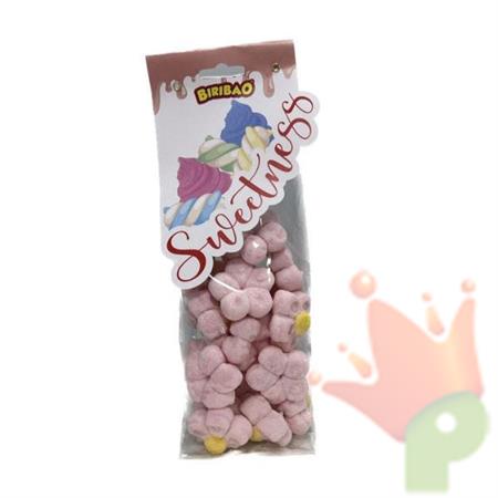 MARSHMALLOW BIRIBAO MARGHERITE ROSA 200 GR