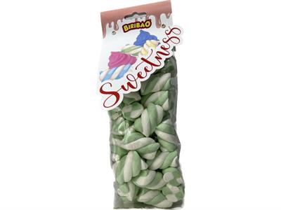 MARSHMALLOW BIRIBAO TRECCIA BIANCA VERDE 200 GR