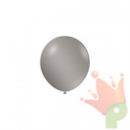 PALLONCINI 5 INCH 13 CM ARGENTO METAL 100 PZ