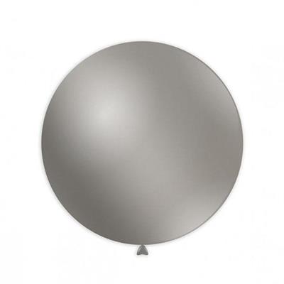 PALLONCINI ARGENTO METAL 15INCH 38 CM 50 PZ