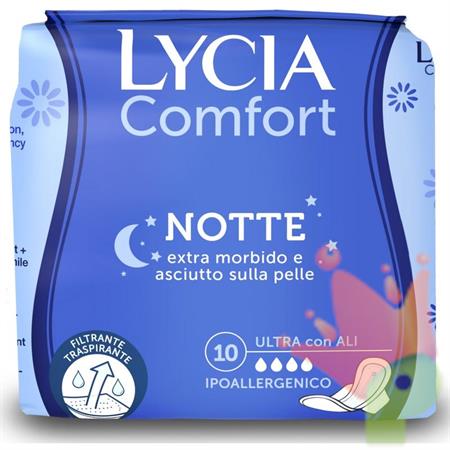 LYCIA ASSORBENTI NOTTE ALI 10PZ