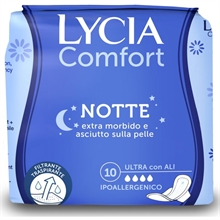 LYCIA ASSORBENTI NOTTE ALI 10PZ