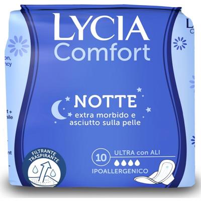 LYCIA ASSORBENTI NOTTE ALI 10PZ