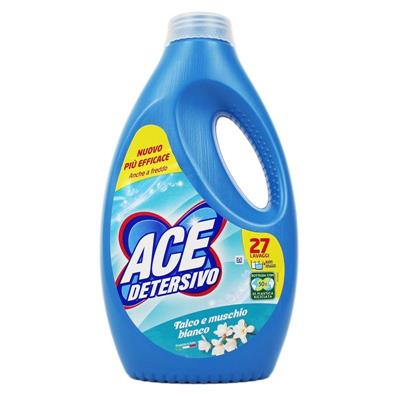 ACE DETERSIVO LIQUIDO LAVATRICE TALCO 27 LAVAGGI