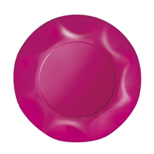 PIATTI PIANI 26 CM FUCSIA 10 PZ