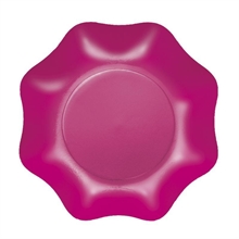 PIATTI FONDI 24 CM FUCSIA 10 PZ